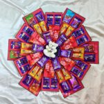 5 LAYER MIX CHOCOLATE EXPLOSION BOX_OPTIONS_WITH FLOWER DECORATION By GiftsMyStore